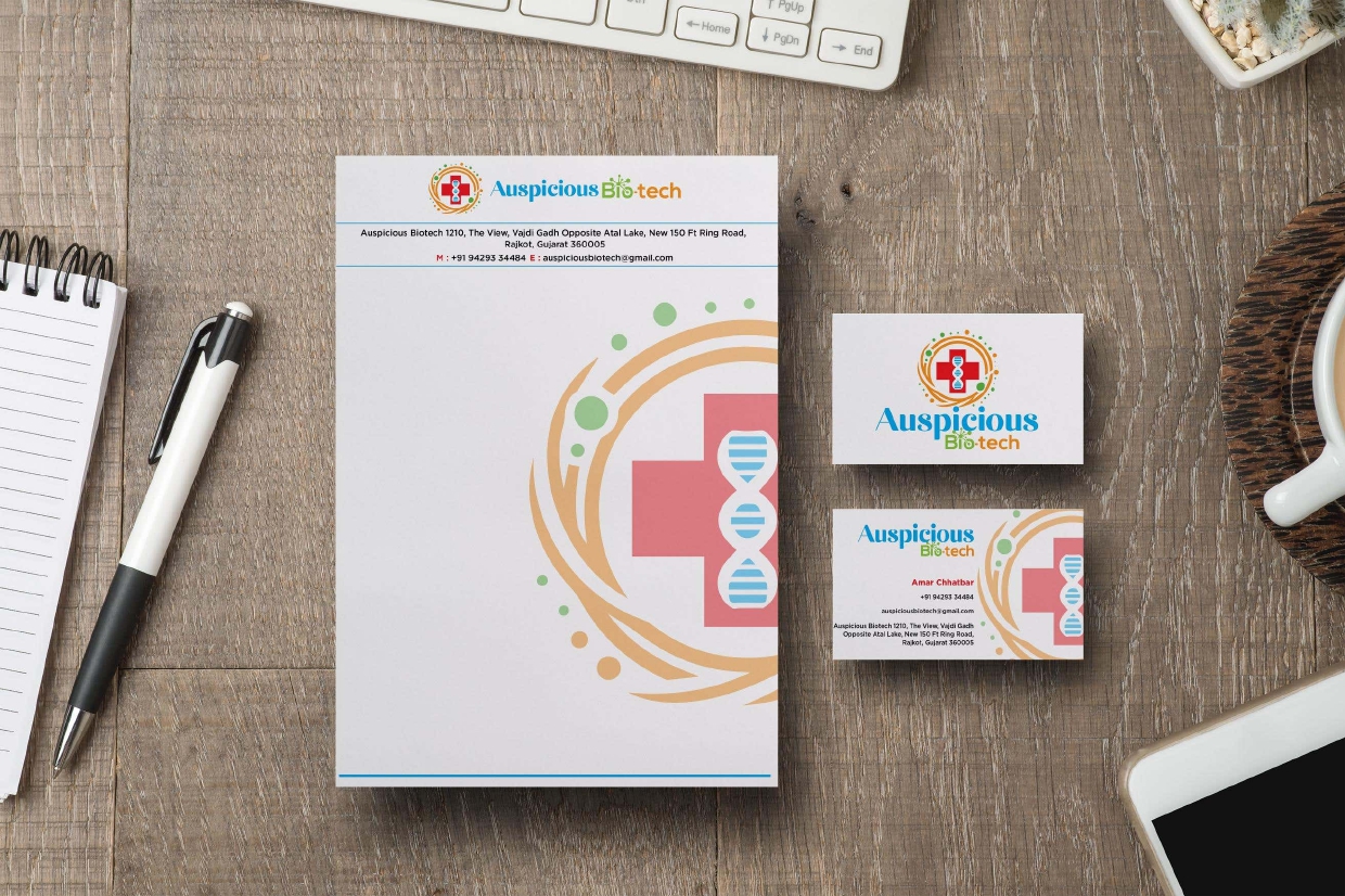 Auspicious Bio-tech — Brand Stationery