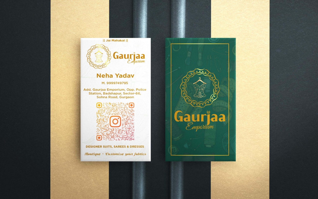 Gaurjaa Emporium — Business Card